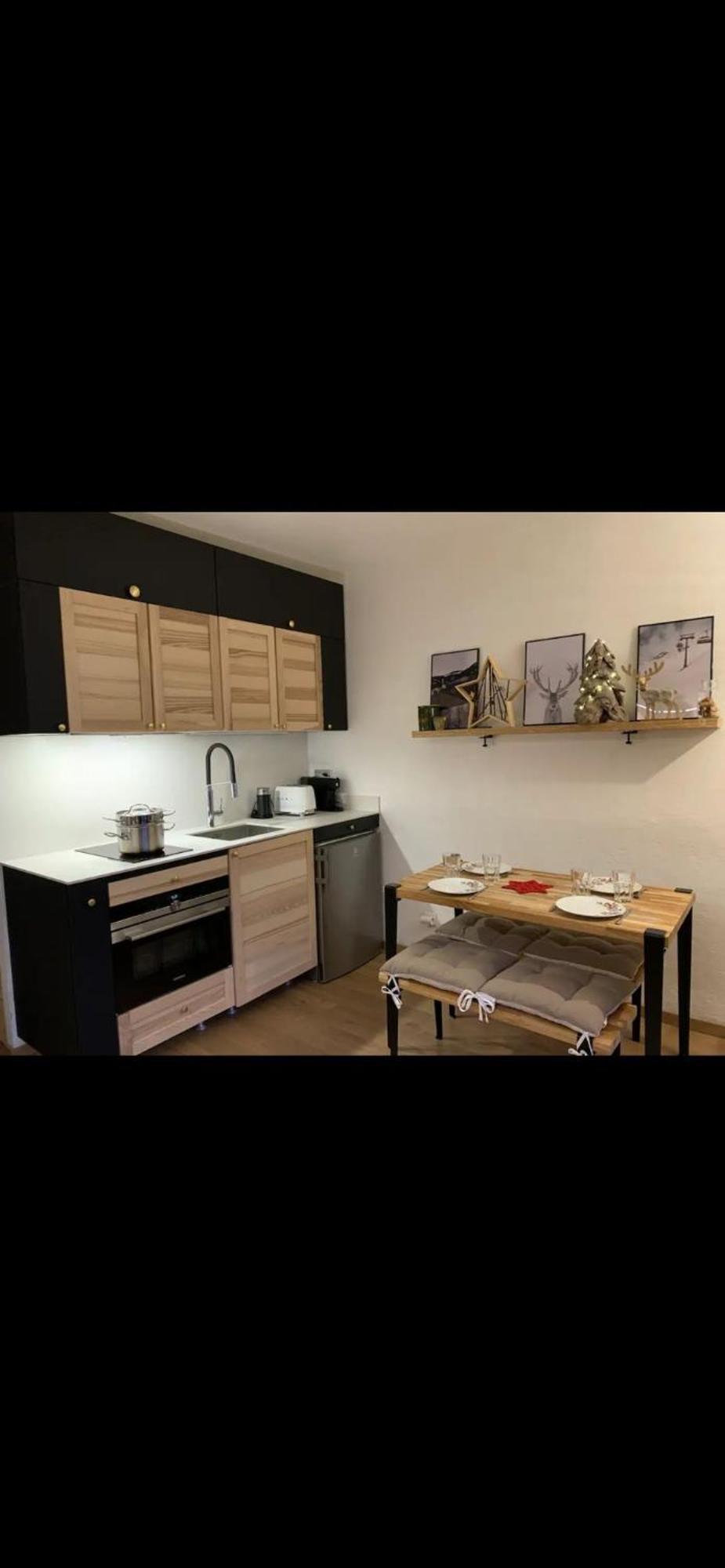 Studio Lumineux Avec Vue Et Acces Sur Les Pistes ! Coup De Coeur Valberg Exterior photo